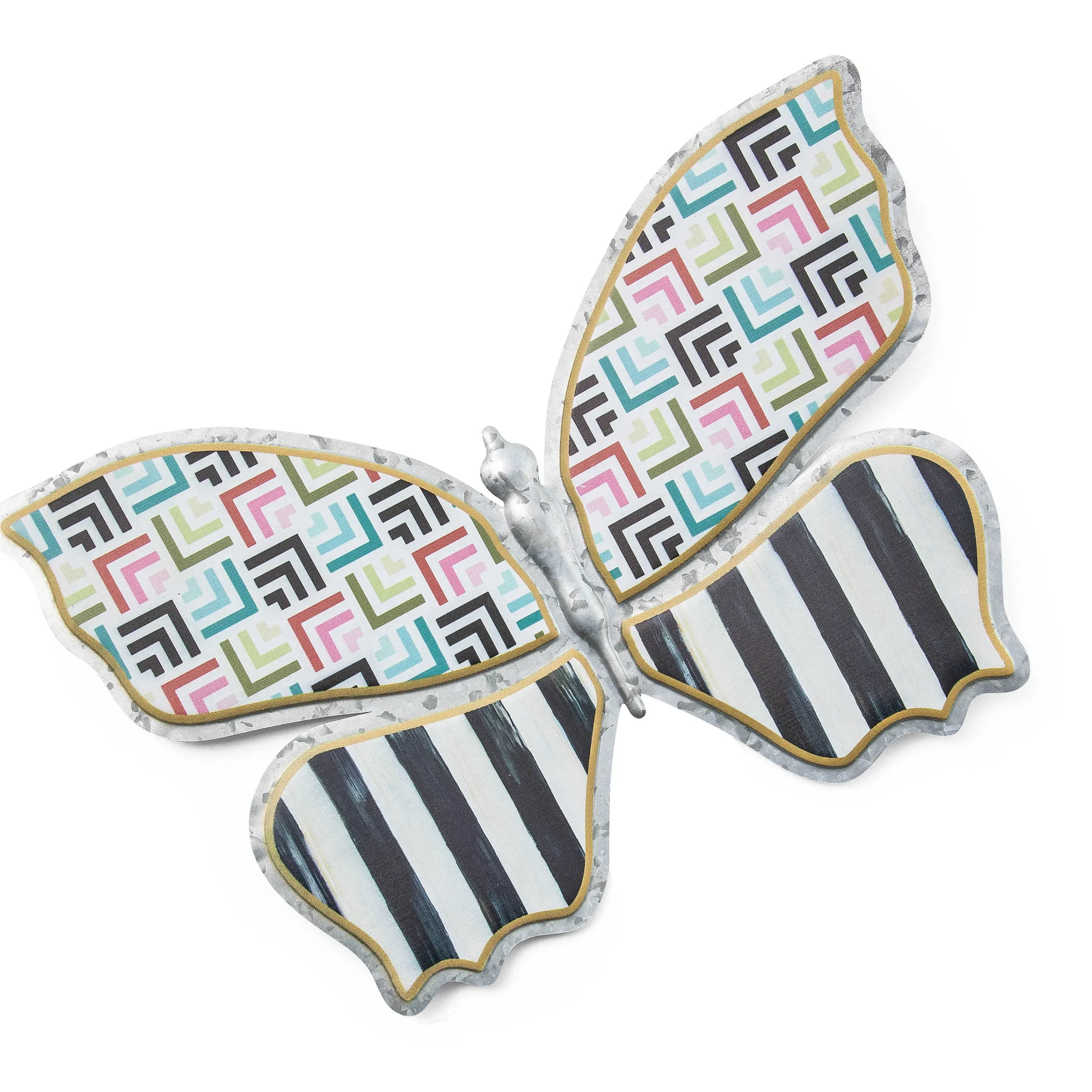 MacKenzie-Childs Always Flowers Medium Outdoor Butterfly Wall Decor| Spring|Outdoor