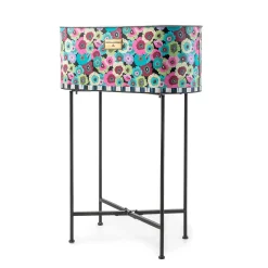 MacKenzie-Childs Always Flowers Standing Planter| Spring|Outdoor
