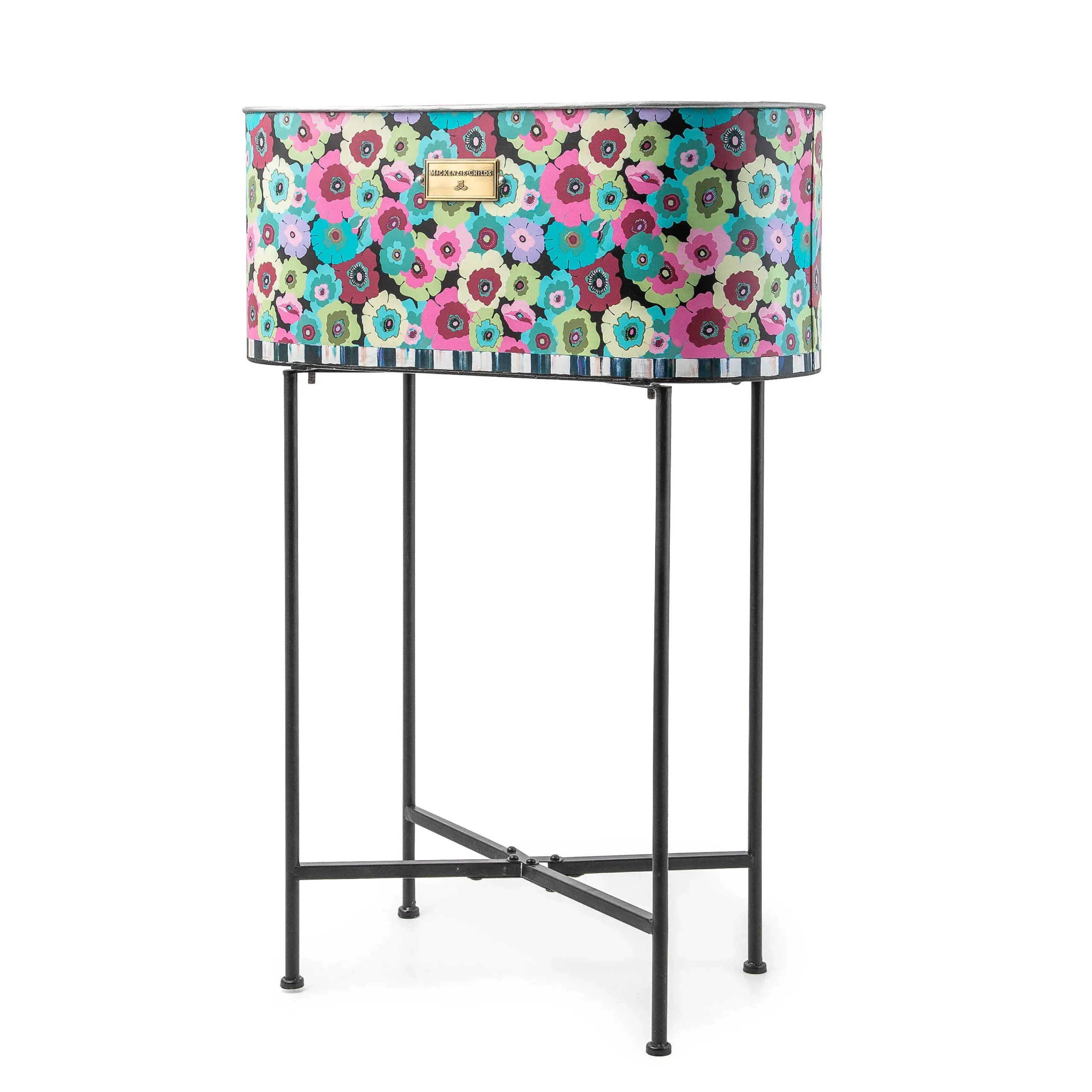 MacKenzie-Childs Always Flowers Standing Planter| Spring|Outdoor