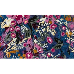 MacKenzie-Childs Aurora Floral Royal 2'3 x 3'9 Rug| Spring|Rugs