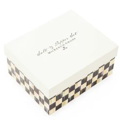 MacKenzie-Childs Autumnology Ceramic Bird Salt Pepper Set| Fall Entertaining|Table Accessories