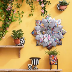 MacKenzie-Childs Avant Garden Large Outdoor Wallflower| Spring|Outdoor