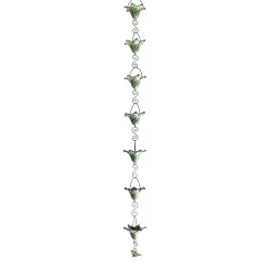 MacKenzie-Childs Avant Garden Rain Chain| Spring|Outdoor