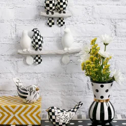 MacKenzie-Childs Aviary Birds, Set of 2| Spring|Room Accents