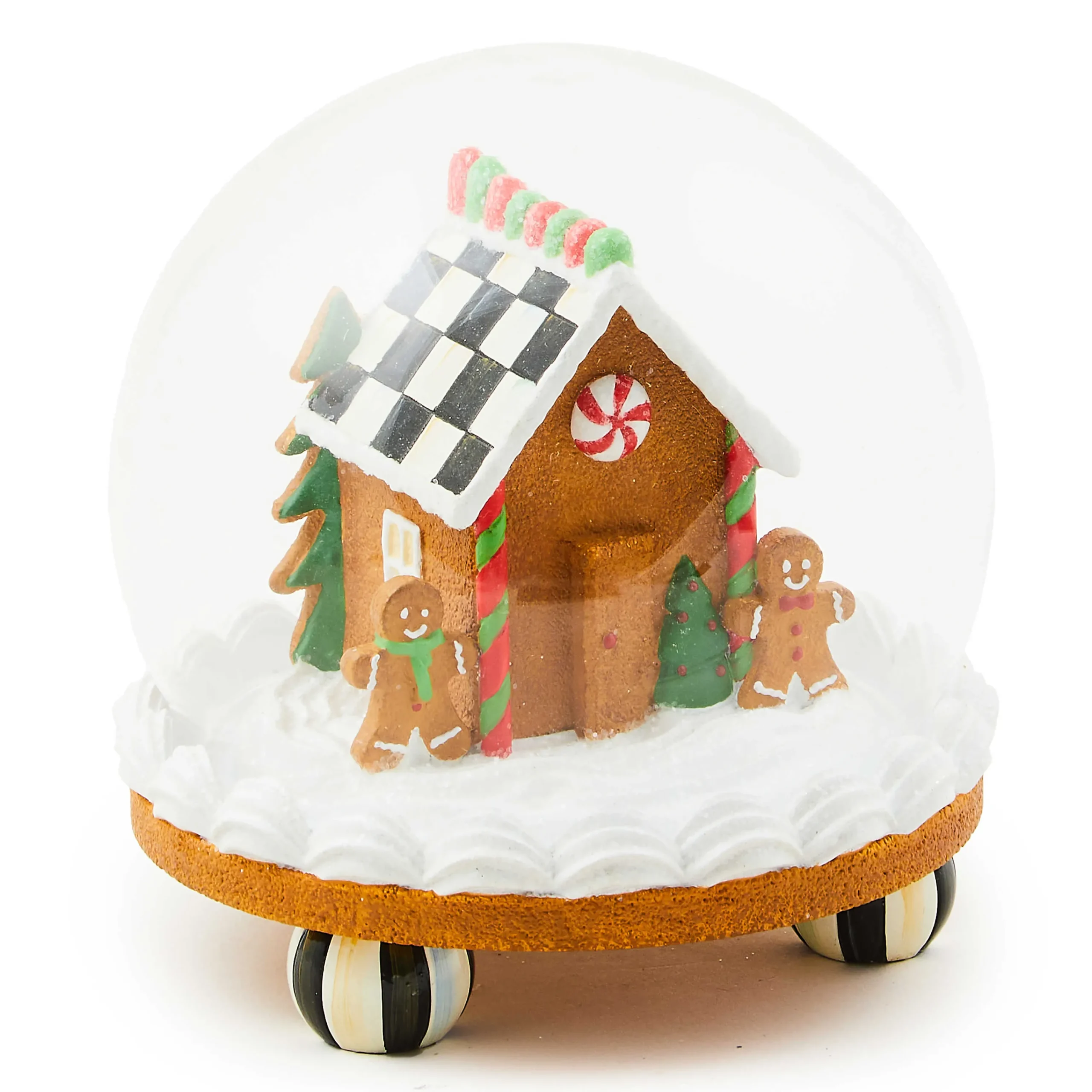 MacKenzie-Childs Bake Shop Gingerbread House Cloche| Holiday|Room Accents
