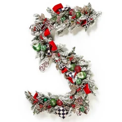 MacKenzie-Childs Bake Shop Illuminated Garland| Greenery & Florals|Room Accents