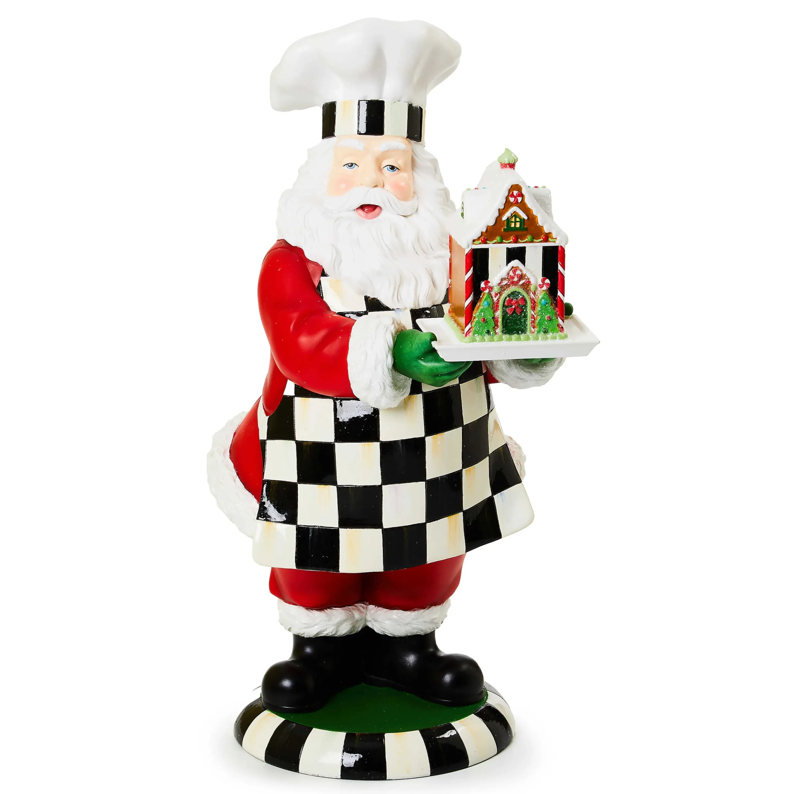 MacKenzie-Childs Bake Shop Santa| Holiday|Room Accents