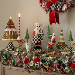 MacKenzie-Childs Bake Shop Santa| Holiday|Room Accents