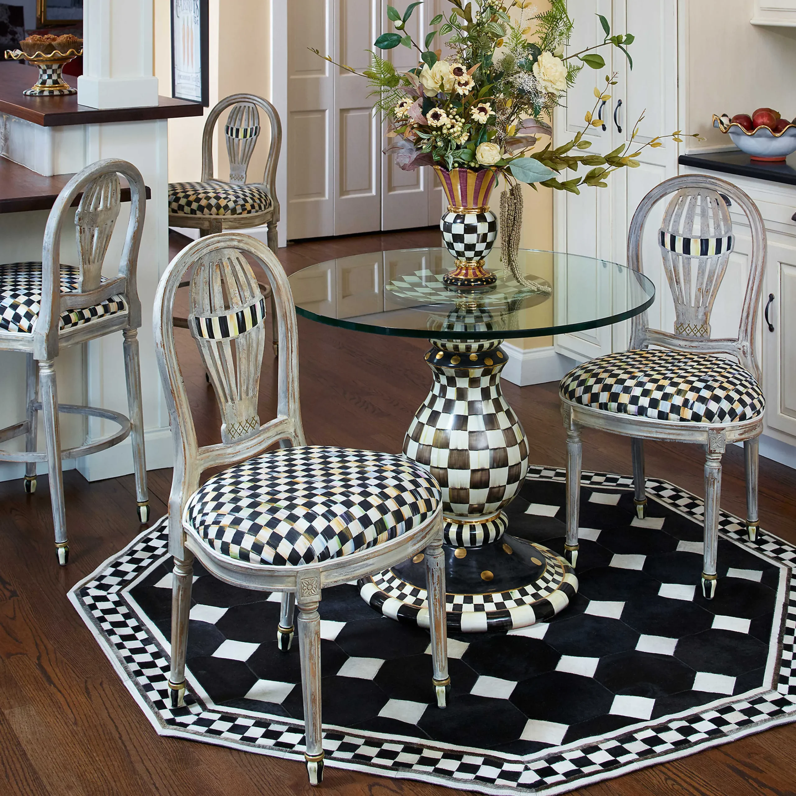 MacKenzie-Childs Balloon Dining Chair| Dining Room & Kitchen
