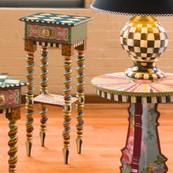 MacKenzie-Childs Barley Twist Table - Tall| Living Room
