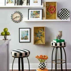 MacKenzie-Childs Beaded Peony Shadow Box| Room Accents