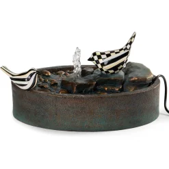 MacKenzie-Childs Bird Tranquility Fountain| Spring|Room Accents