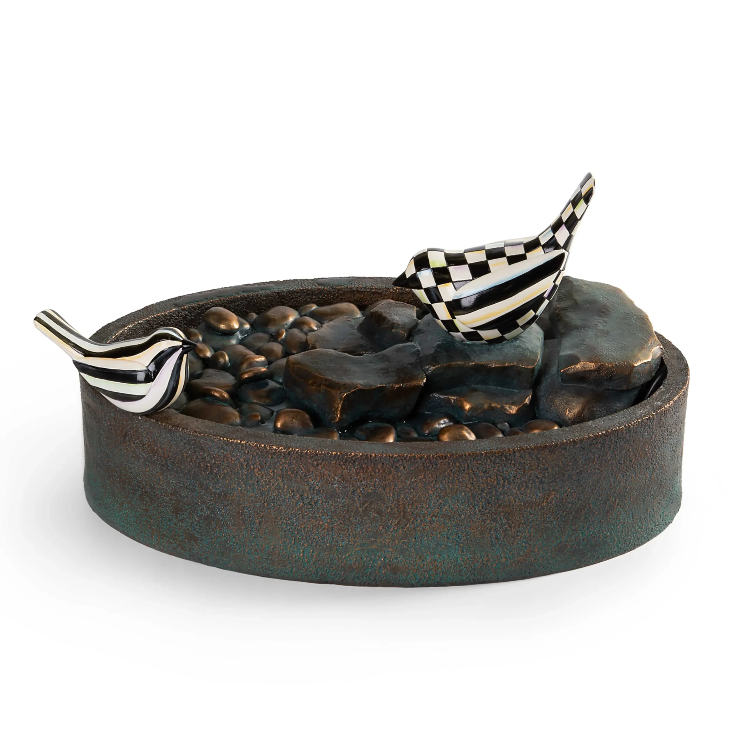 MacKenzie-Childs Bird Tranquility Fountain| Spring|Room Accents