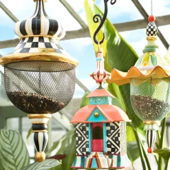 MacKenzie-Childs Birdhouse Hook| Outdoor|Finishing Touches