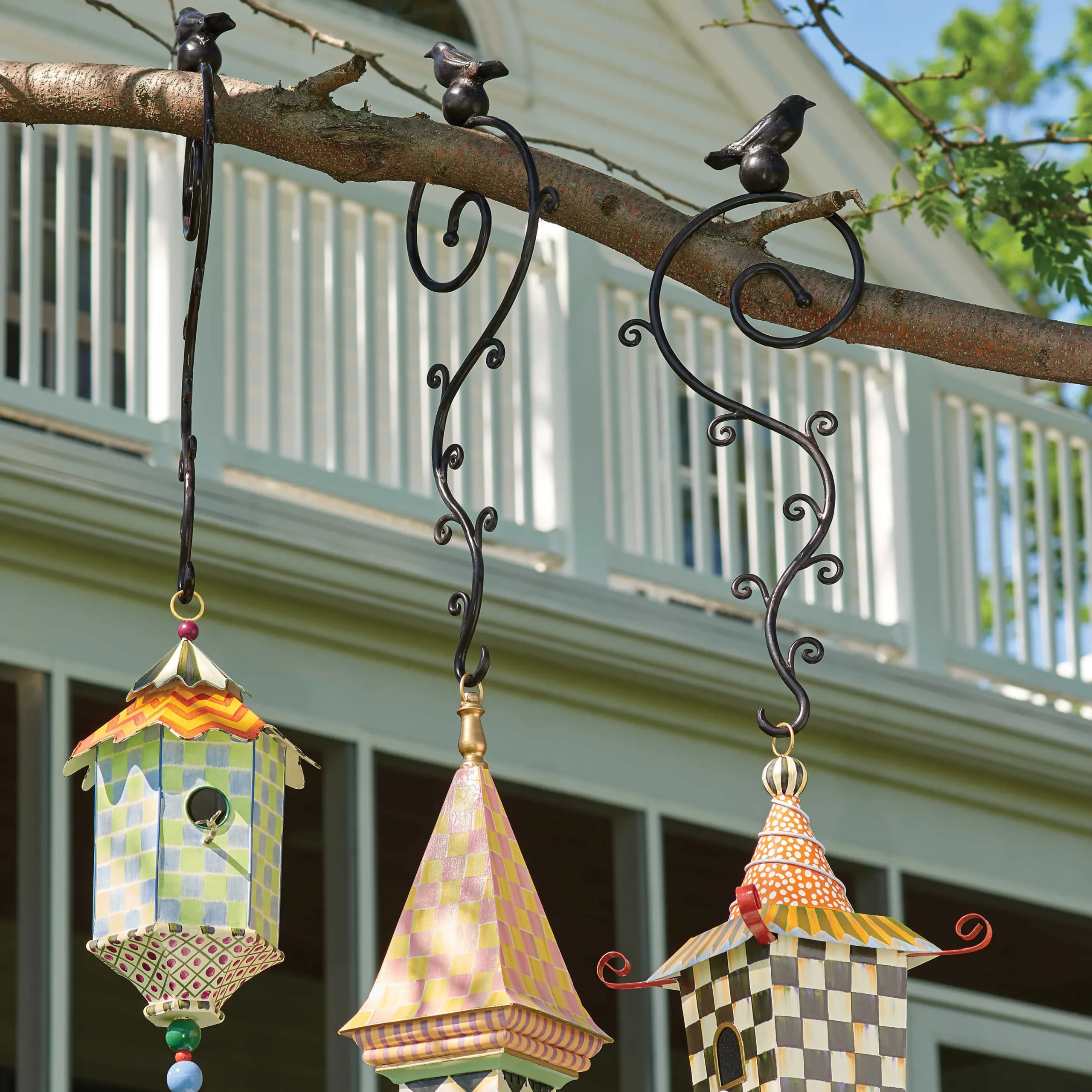 MacKenzie-Childs Birdhouse Hook| Outdoor|Finishing Touches