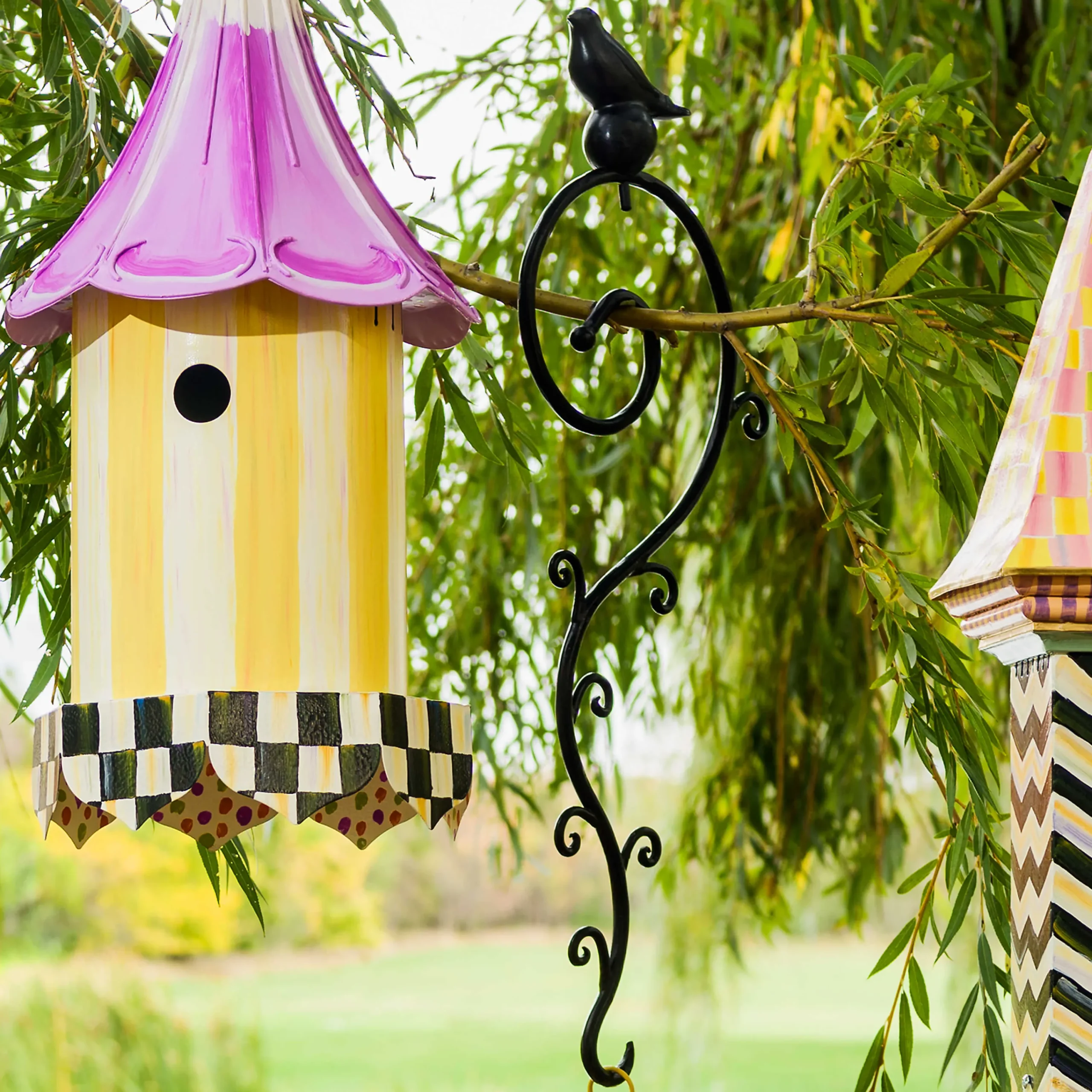 MacKenzie-Childs Birdhouse Hook| Outdoor|Finishing Touches