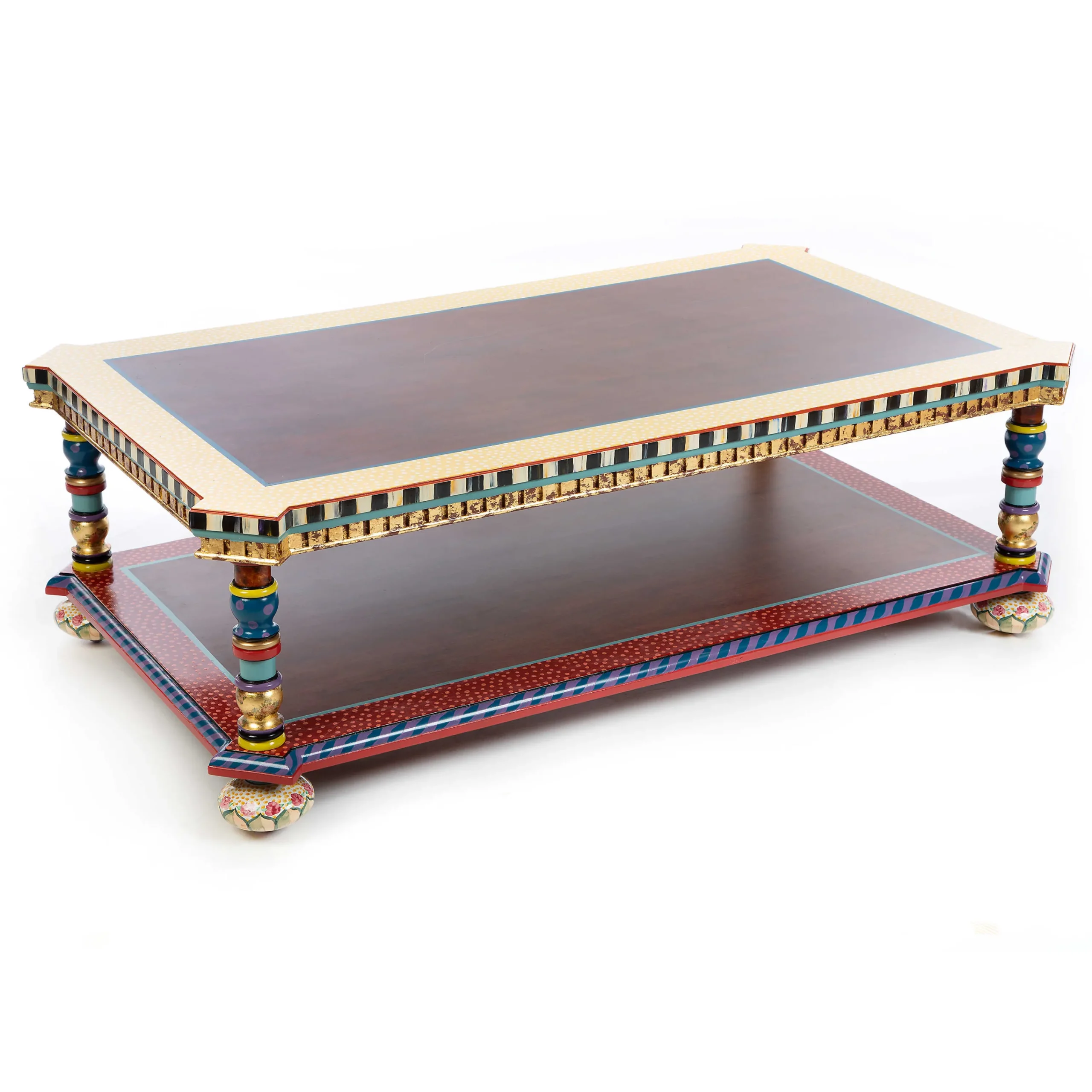 MacKenzie-Childs Boheme Coffee Table| Living Room