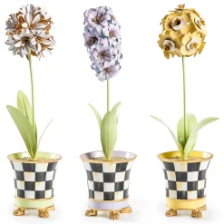 MacKenzie-Childs Botany Potted Allium Flower| Spring|Greenery & Florals