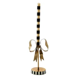 MacKenzie-Childs Bow Short Metal Candle Holder| Candles & Fragrances|Room Accents