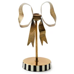 MacKenzie-Childs Bow Short Metal Candle Holder| Candles & Fragrances|Room Accents