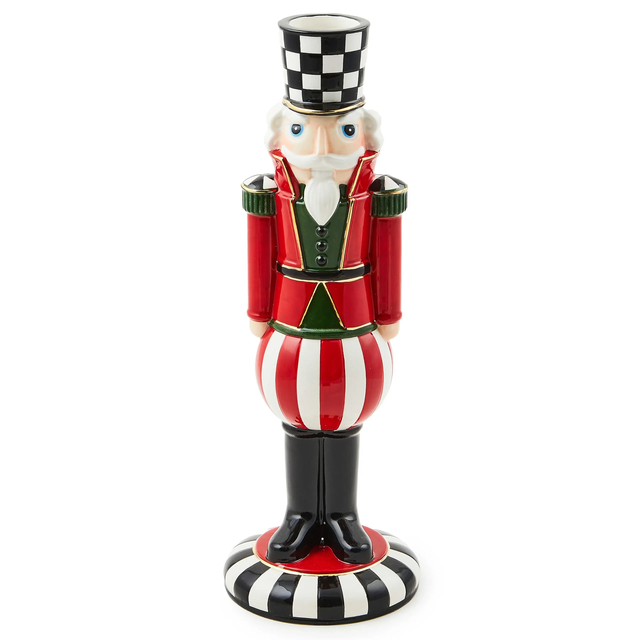 MacKenzie-Childs Buckingham Nutcracker Bud Vase| Room Accents