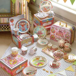 MacKenzie-Childs Bunny Toddler's Dinnerware Set| Easter|Spring