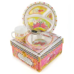 MacKenzie-Childs Bunny Toddler's Dinnerware Set| Easter|Spring