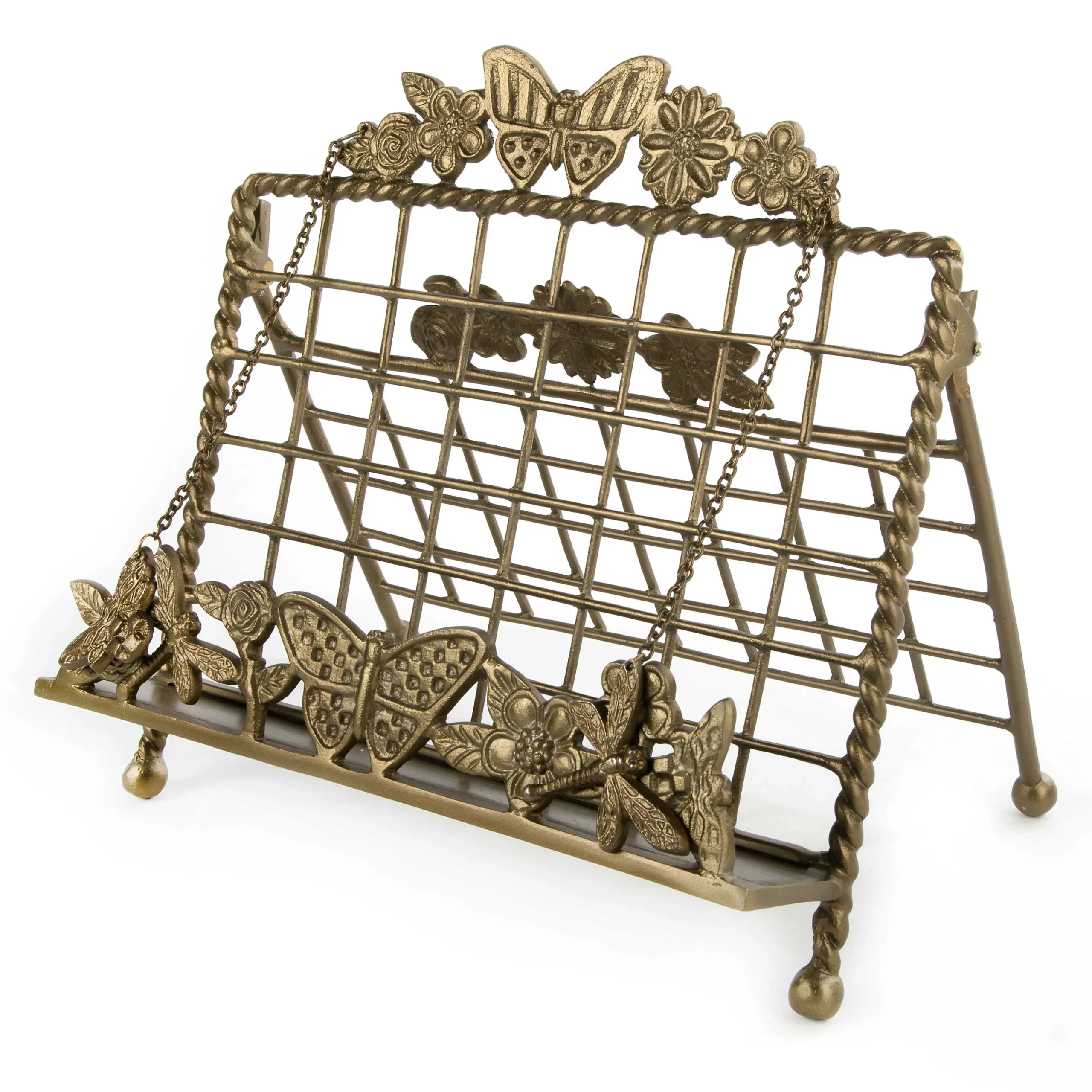 MacKenzie-Childs Butterfly Cookbook Stand| Kitchen Storage & Organization