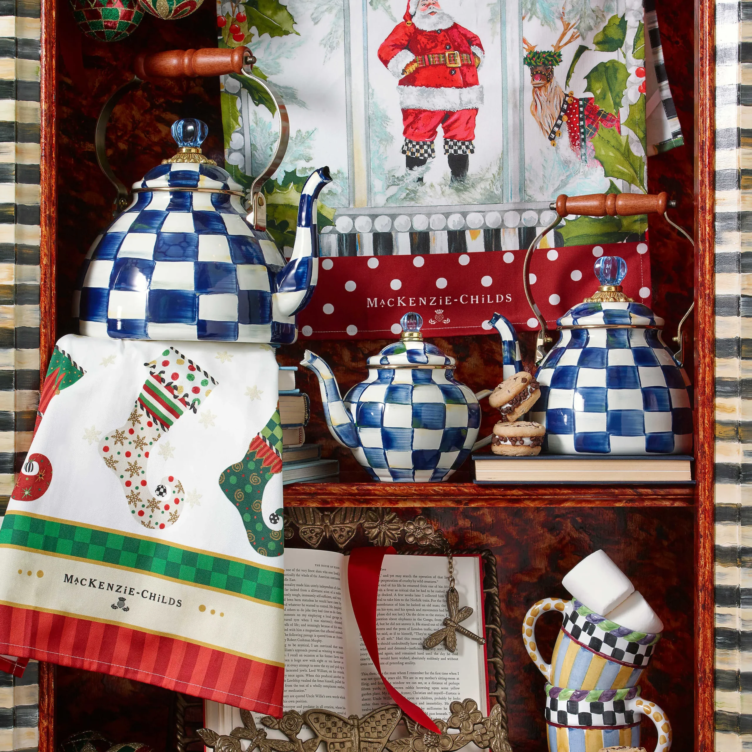 MacKenzie-Childs Butterfly Cookbook Stand| Kitchen Storage & Organization