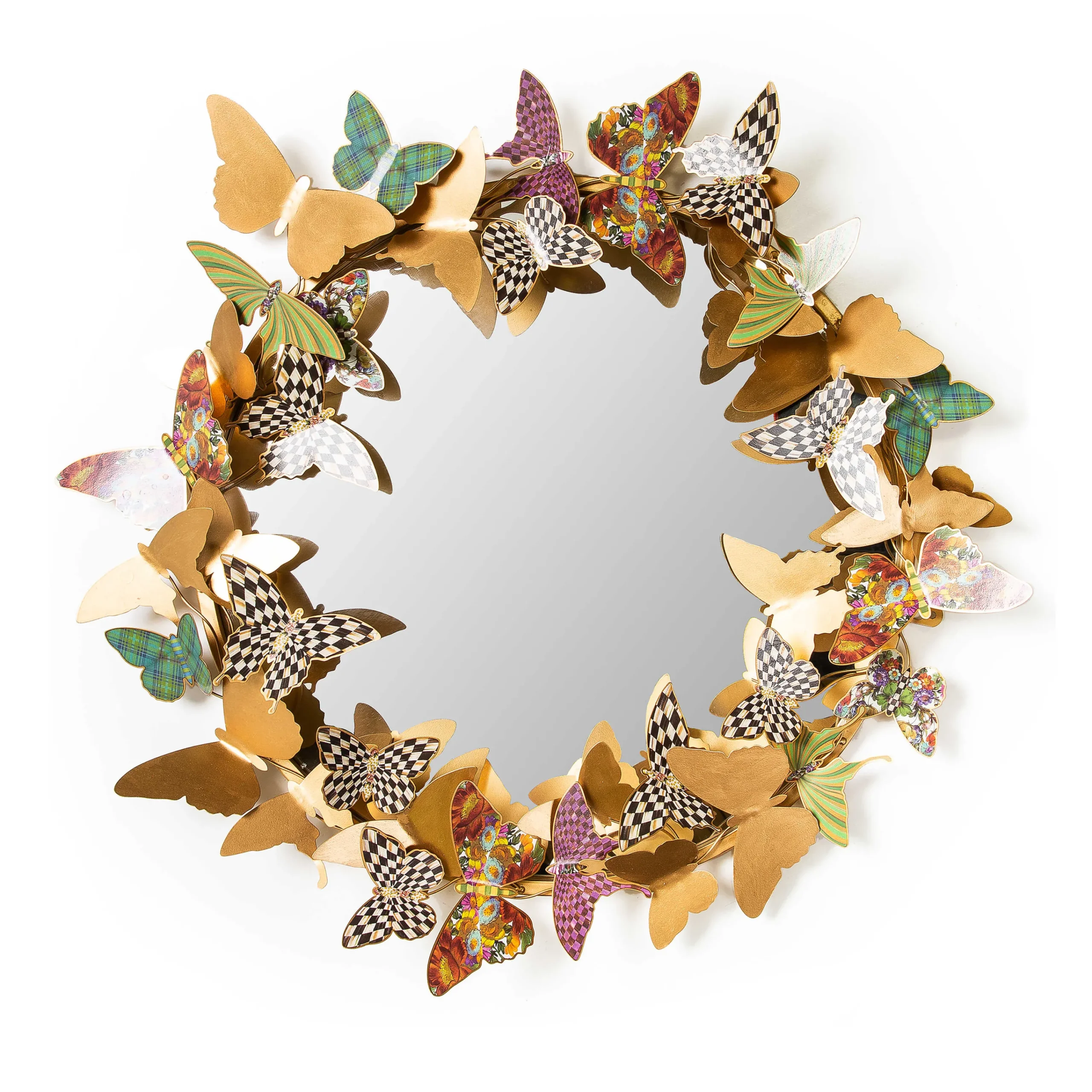 MacKenzie-Childs Butterfly Garden Mirror| Spring|Room Accents