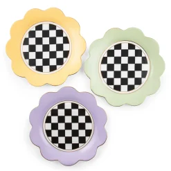 MacKenzie-Childs Butterfly Toile Lavender Dinner Plate| Spring|Dinnerware & Flatware