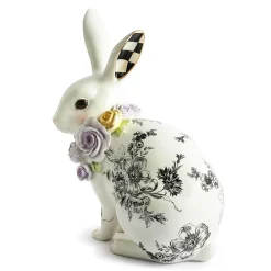 MacKenzie-Childs Butterfly Toile Tall Rabbit| Easter|Spring