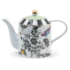 MacKenzie-Childs Butterfly Toile Teapot| Spring|Serveware