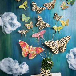 MacKenzie-Childs Butterfly Trio Wall Decor - Pond| Room Accents