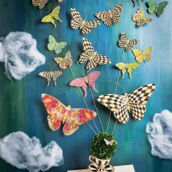 MacKenzie-Childs Butterfly Trio Wall Decor - Meadow| Room Accents
