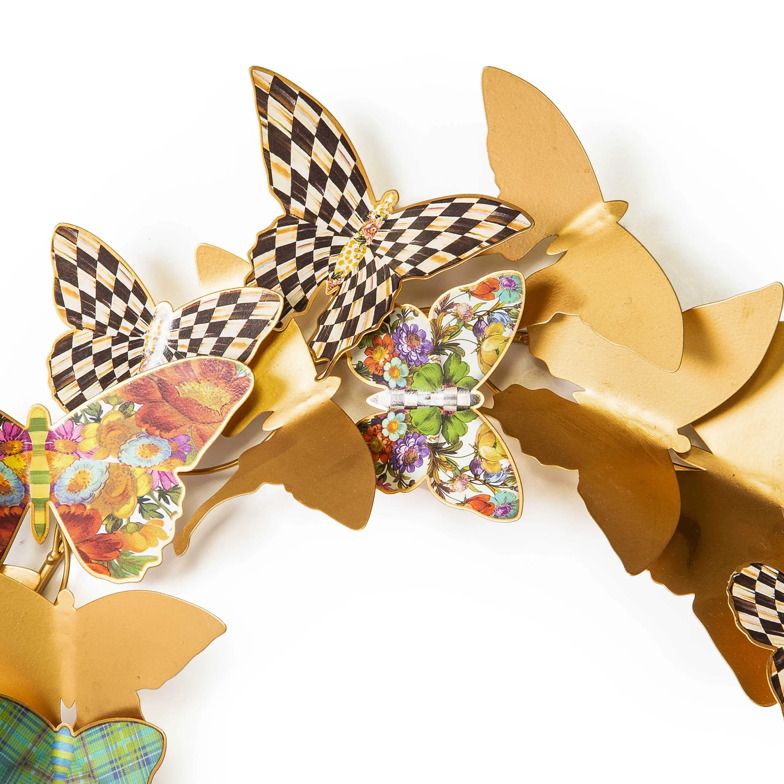 MacKenzie-Childs Butterfly Wreath| Spring|Greenery & Florals