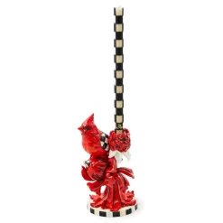 MacKenzie-Childs Cardinal Candle Holder| Holiday|Candles & Fragrances