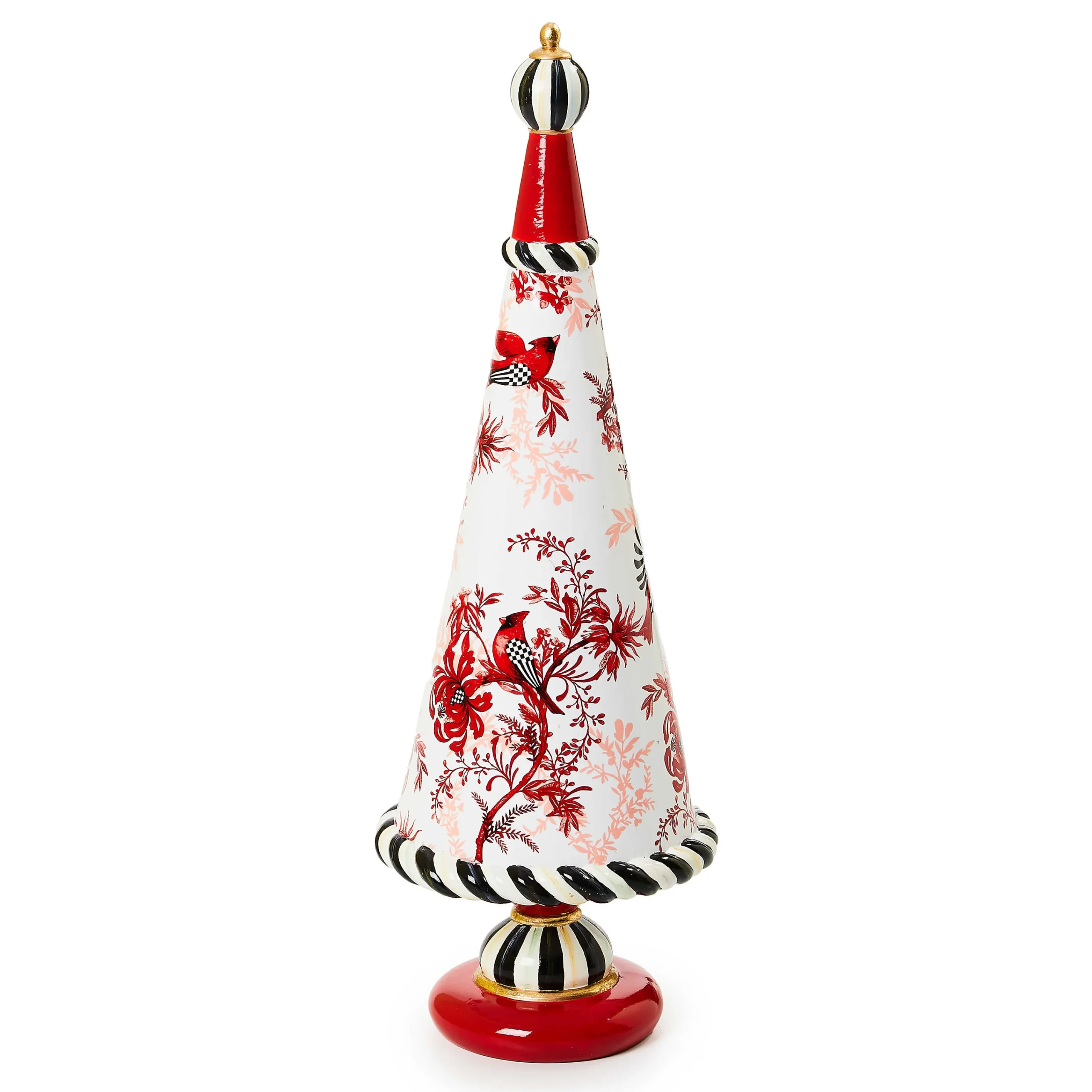MacKenzie-Childs Cardinal Toile Tree| Room Accents