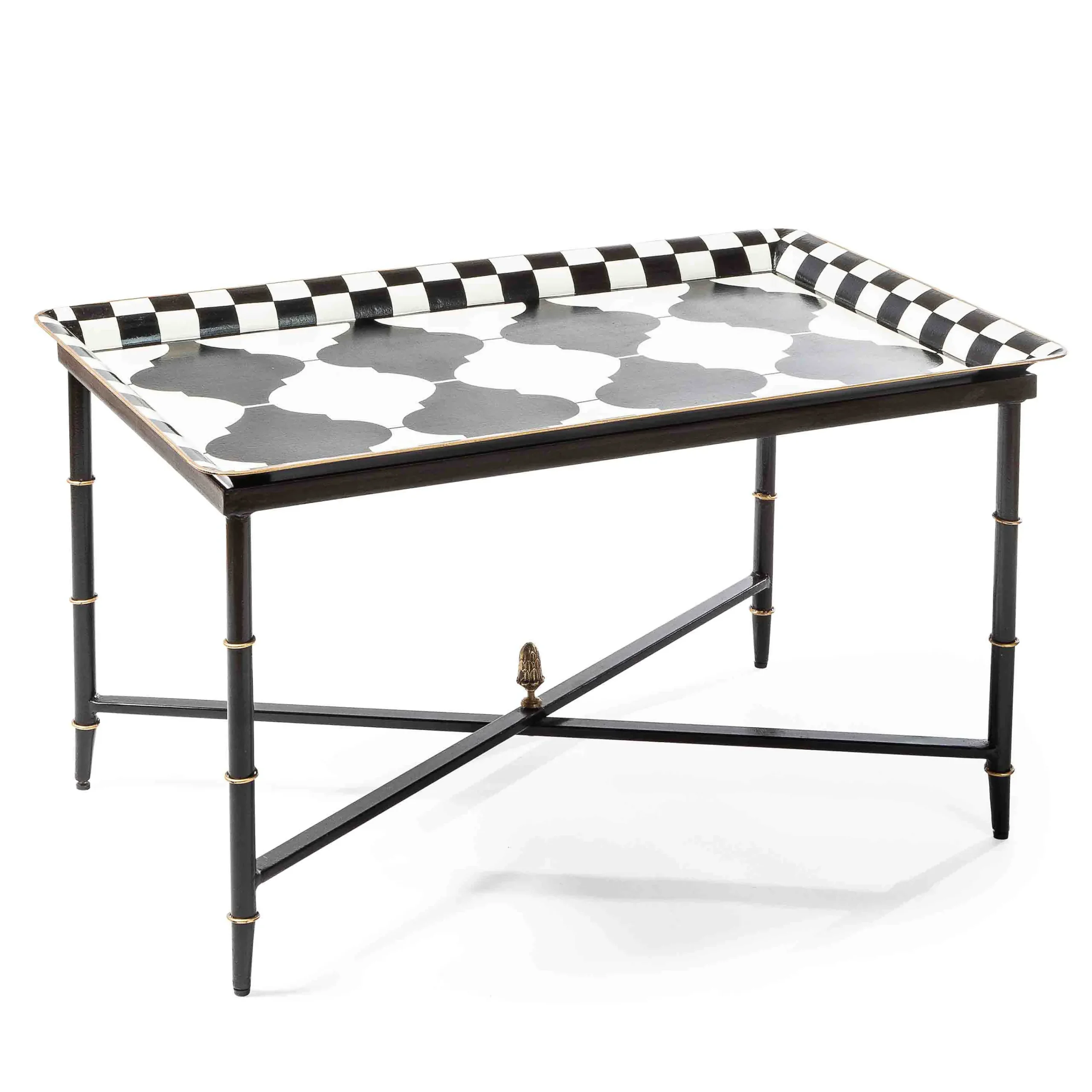 MacKenzie-Childs Casbah Cocktail Table| Living Room|Bar Entertaining