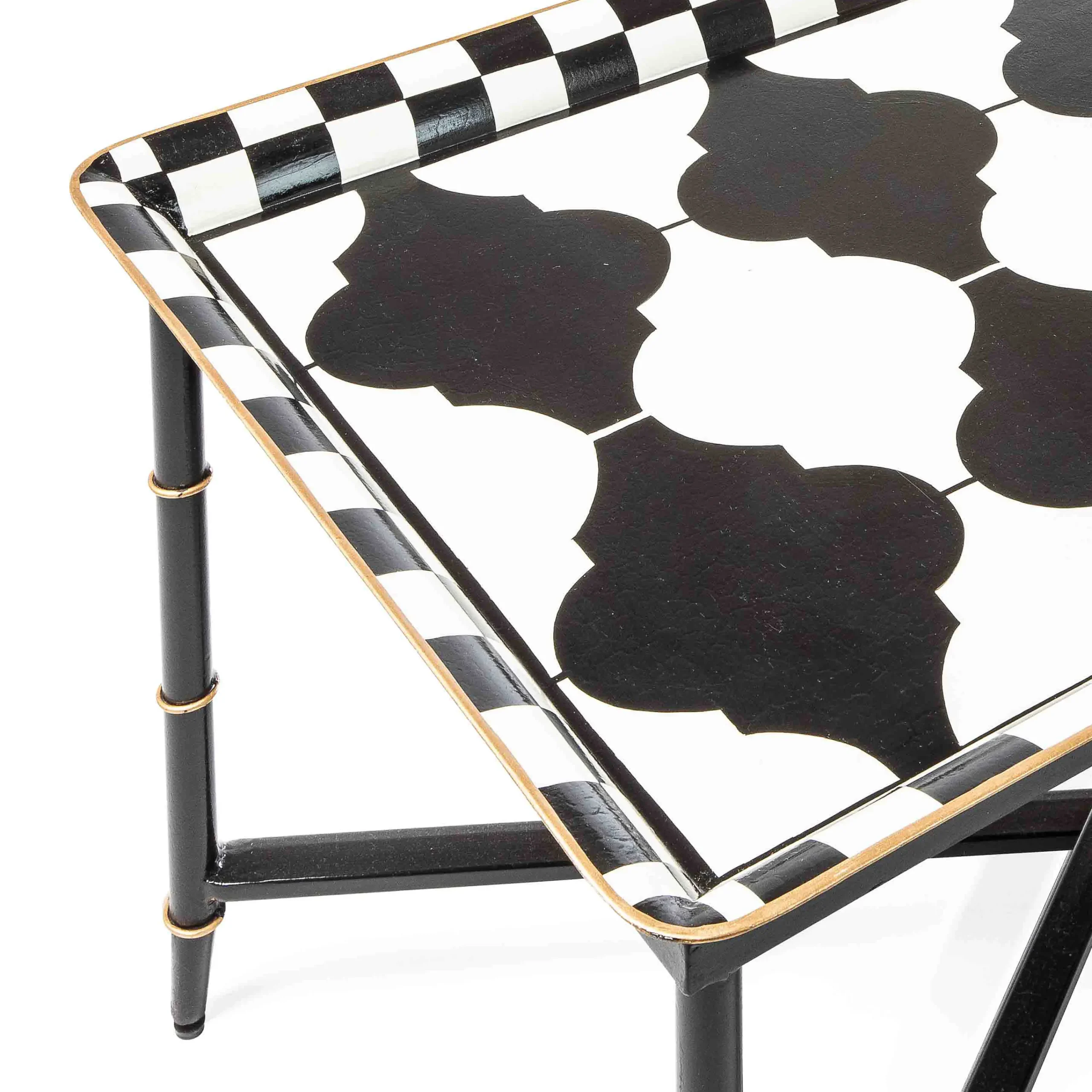 MacKenzie-Childs Casbah Cocktail Table| Living Room|Bar Entertaining