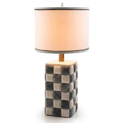 MacKenzie-Childs Chamfer Table Lamp| Lighting