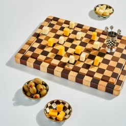 MacKenzie-Childs Check Carving Board| Fall Entertaining|Kitchen Utensils & Tools