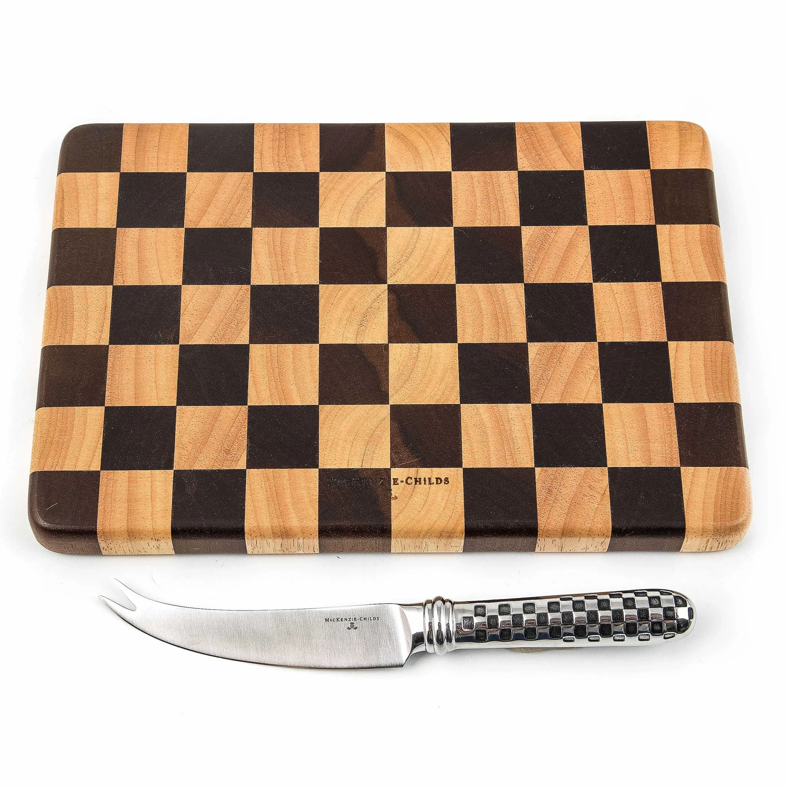 MacKenzie-Childs Check Cheese Board Set| Serveware