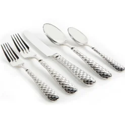 MacKenzie-Childs Check Flatware 5-Piece Place Setting| Fall Entertaining|Dinnerware & Flatware