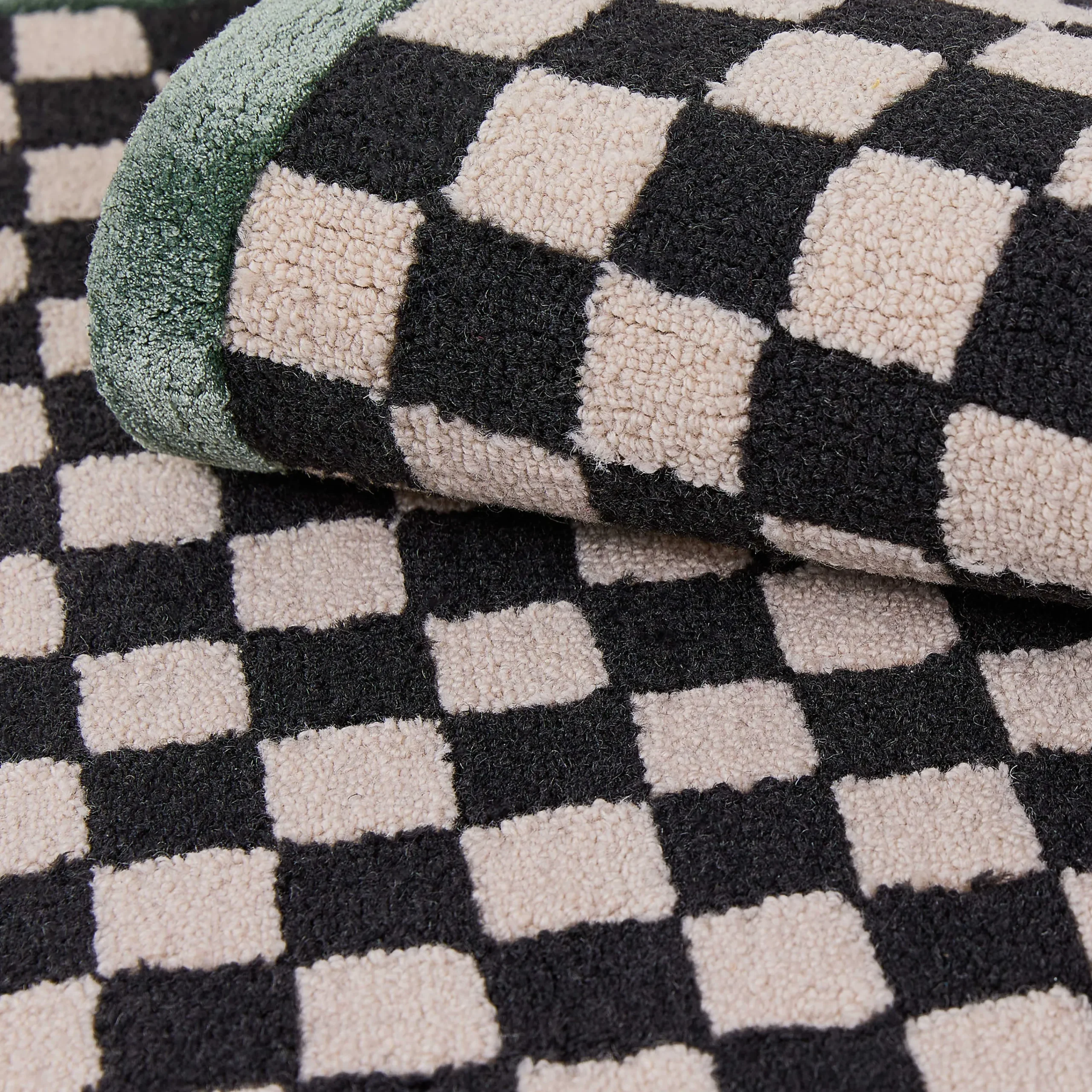MacKenzie-Childs Check It Out Emerald 3' x 5' Rug| Rugs
