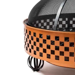MacKenzie-Childs Check It Out Fire Pit| Outdoor|Spring