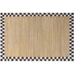MacKenzie-Childs Check Jute 5' x 8' Rug| Rugs