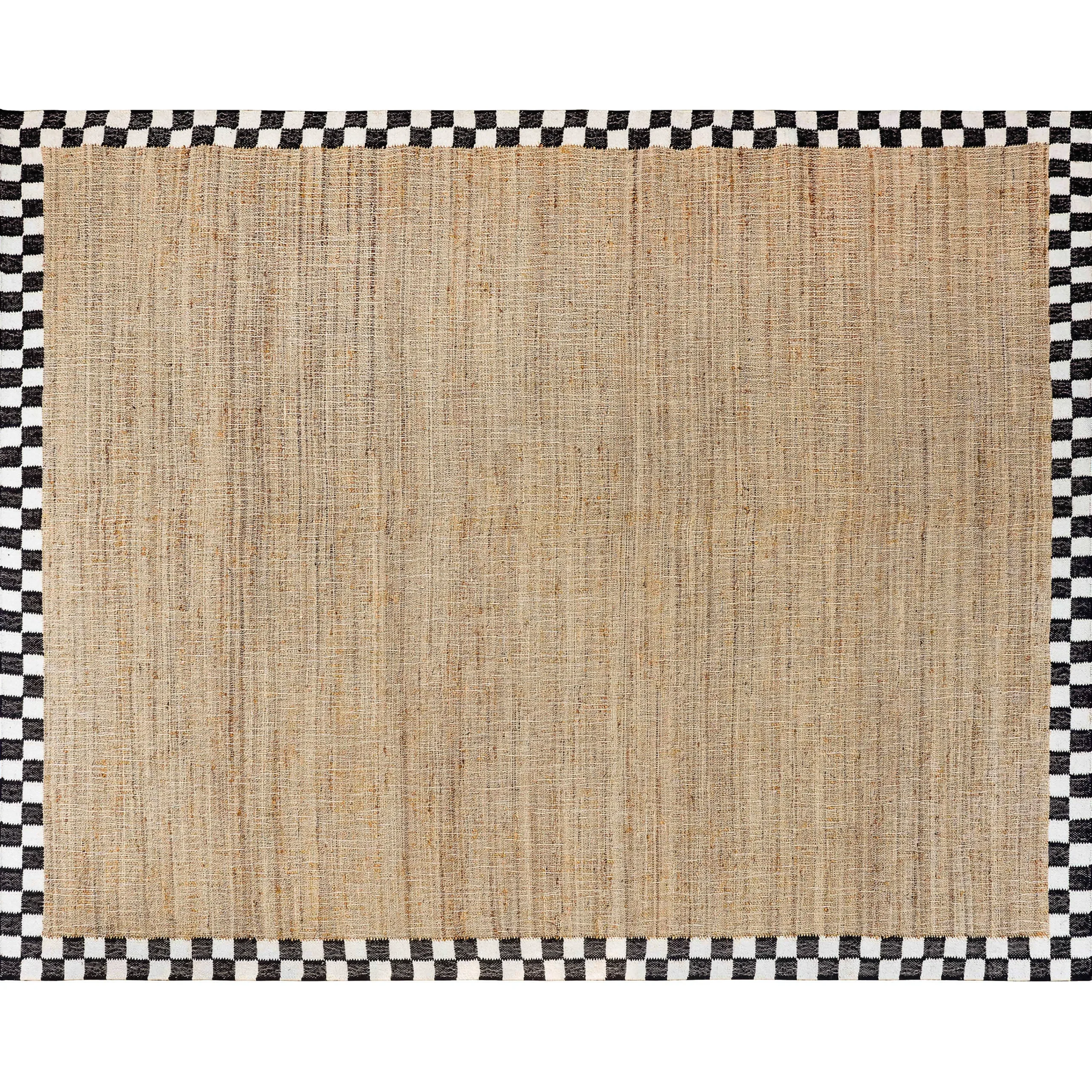 MacKenzie-Childs Check Jute 8' x 10' Rug| Rugs