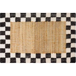 MacKenzie-Childs Check Jute 2' x 3' Rug| Rugs