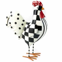 MacKenzie-Childs Checkerdot Rooster - Large| Outdoor|Room Accents